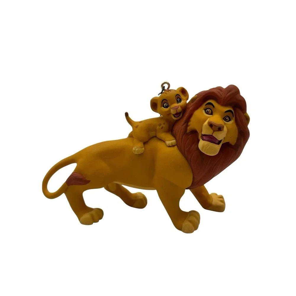 Vintage 1994 Hallmark Keepsake Mufusa And Simba Lion King Disney Ornament